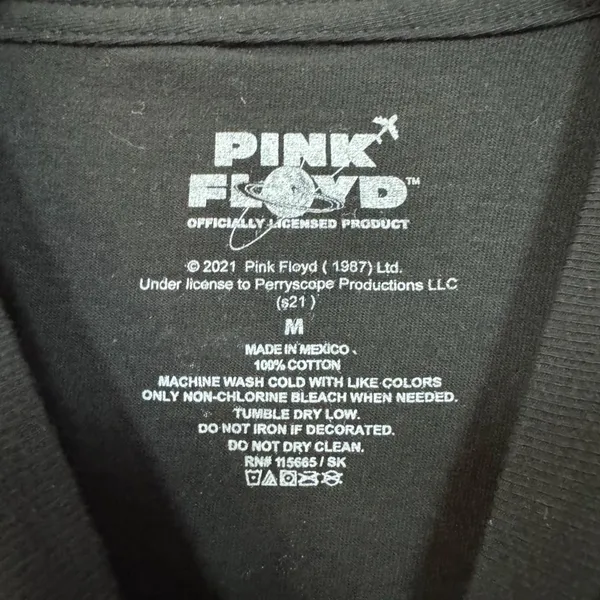 Pink Floyd Dark Side of the Moon Album Cover Art Rock Tee M - Image 4