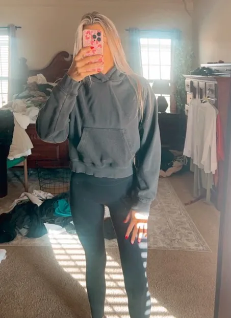 Aerie Cropped Hoodie - Image 4