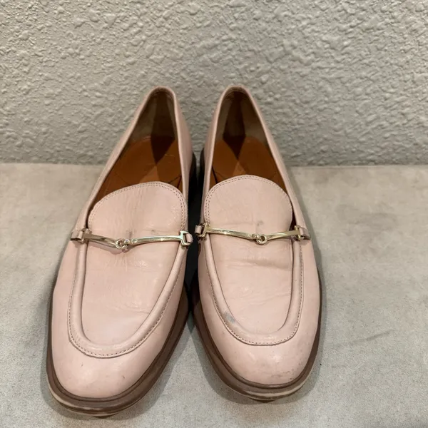 Franco Sarto Eda Bit Loafer in Tan Leather Size 7M‎ - Image 2