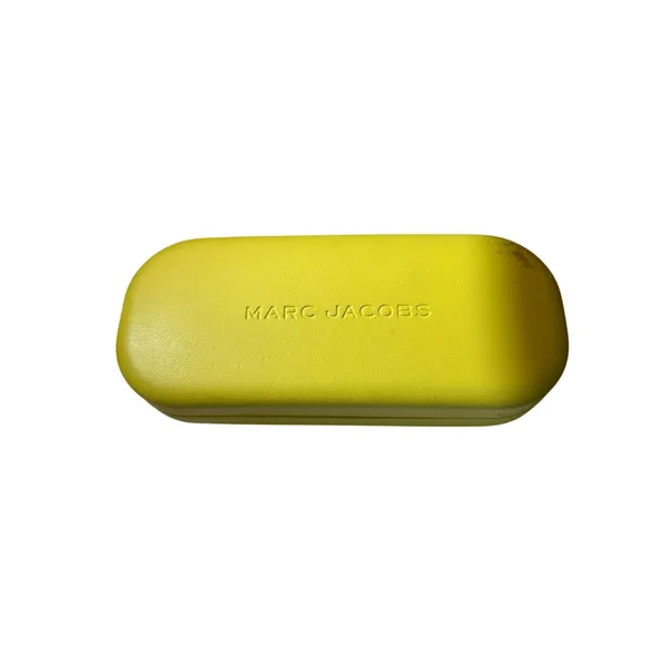 Marc Jacobs purple glasses frames with lenses yellow case, cleaning cloth. - Image 3