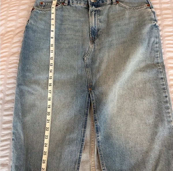 Mango Denim Skirt - Image 3