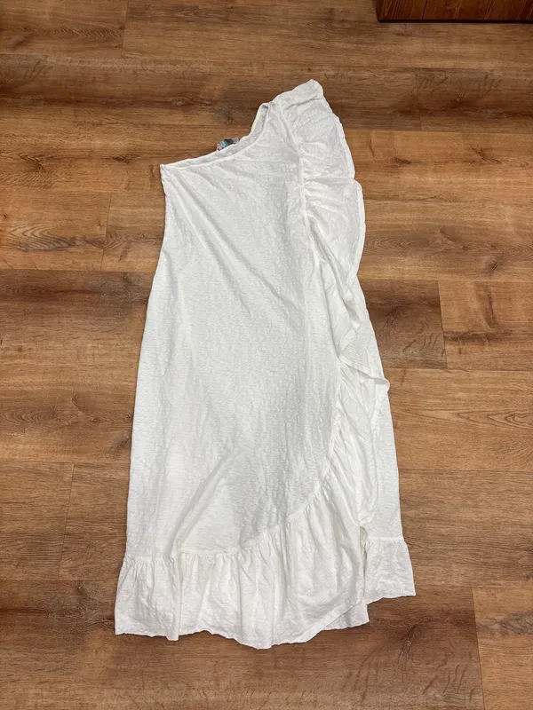 Free people beach white maxi dress - Image 2