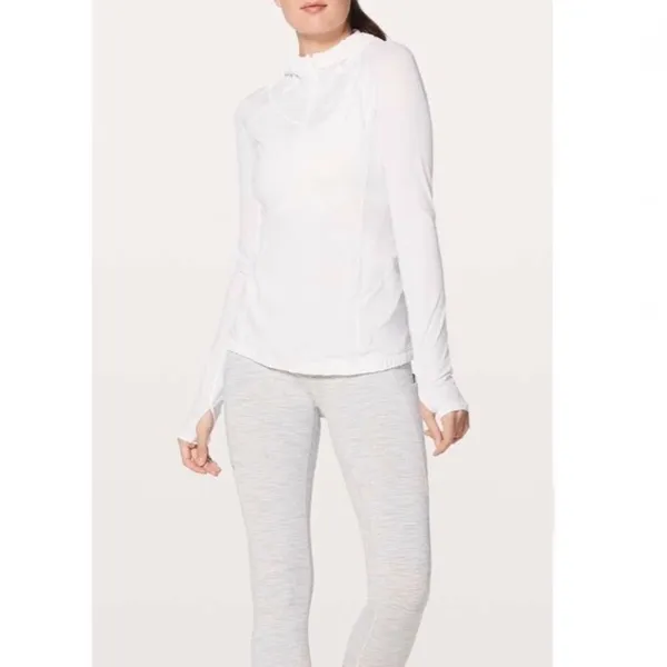 Lululemon Water Bound Hoodie UV Sun Protection for hot weather Size 10 NWT - Image 6