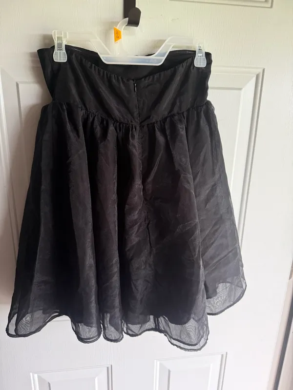 black strapless dress - Image 3