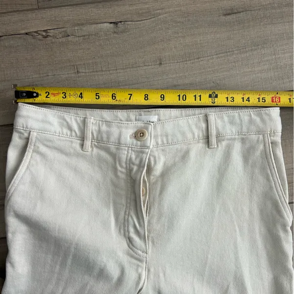 Aritzia Wilfred Free Modern Cargo Pant Birch Off White Cream 10 NWOT - Image 10