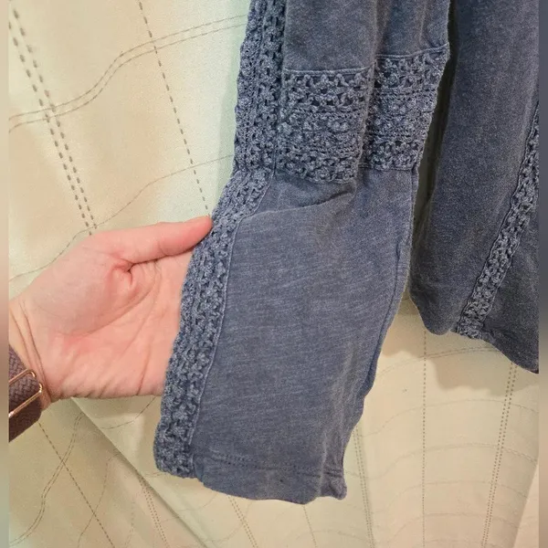 Free People Crocheted Detail Top - Image 5