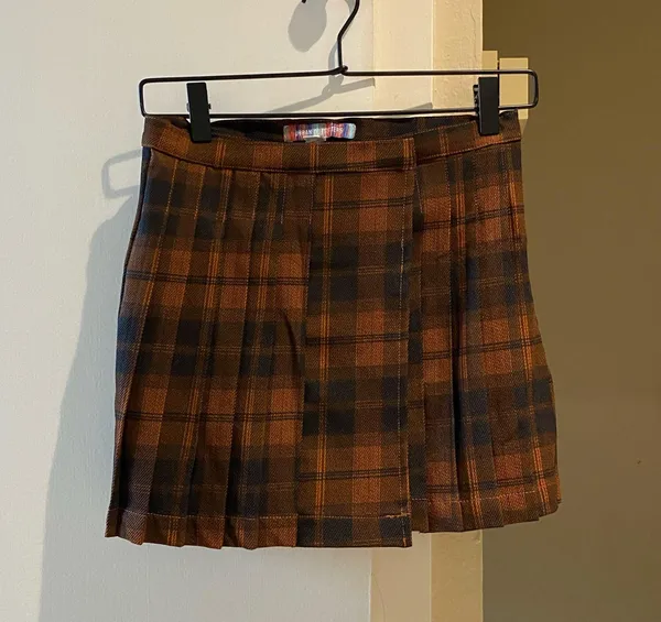 Urban outfitters plaid preppy mini skirt - Image 3