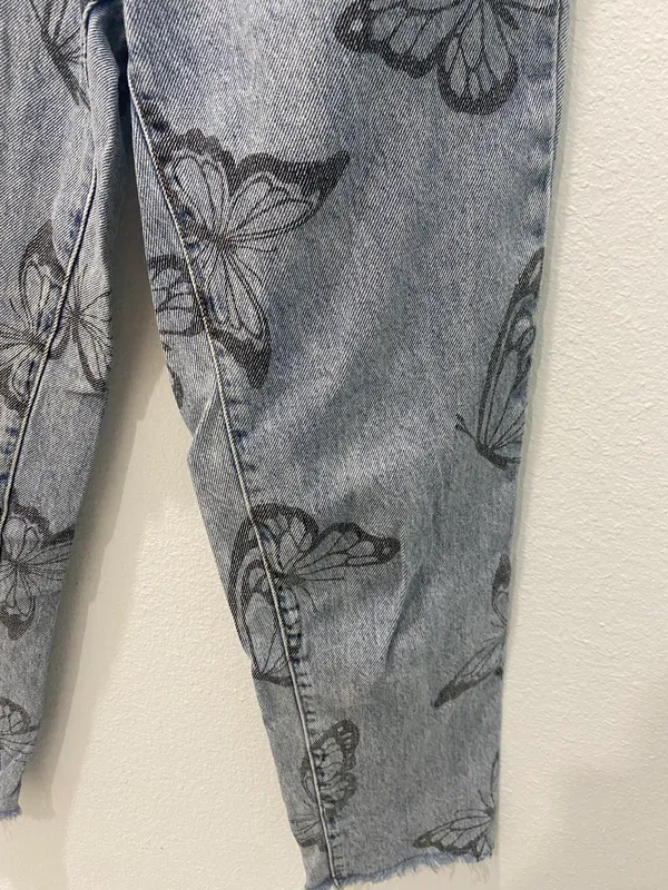 PacSun Buttlerfly High Rise Straight Jeans Size 25 - Image 6