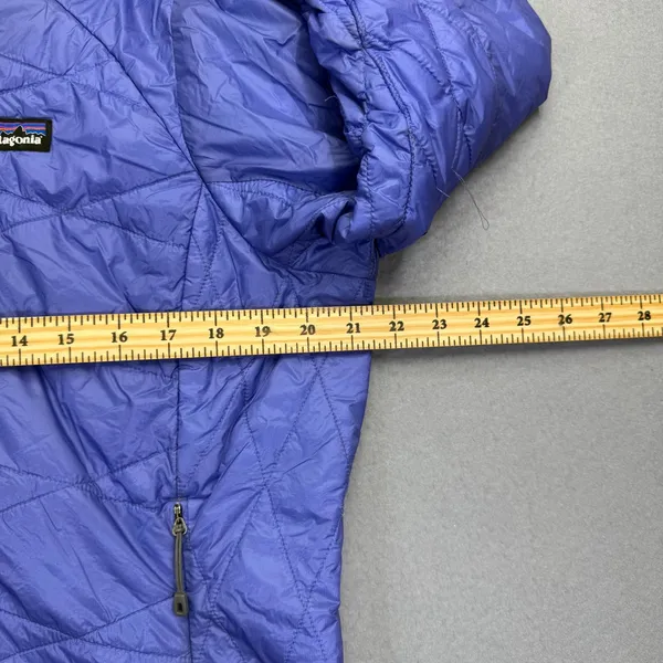 Patagonia Womens Nano Puff Jacket Large Blue Primaloft Insulated Puffer 84215 - Image 4