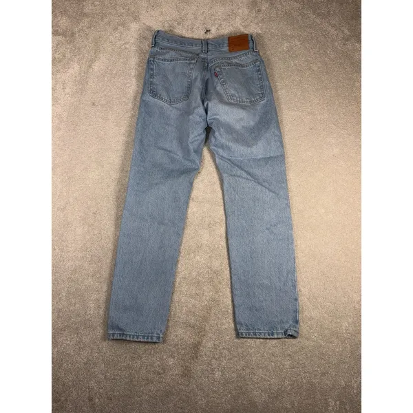 levis 501 premium denim‎ button fly 26x28 Women's Distressed Cotton Jeans - Image 7