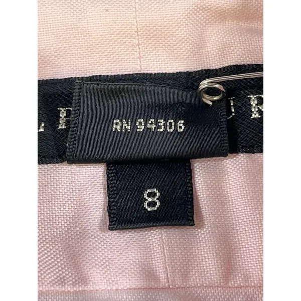 Ralph Lauren Womens Pink Button Up Shirt Size 8 SKU 6521 - Image 5