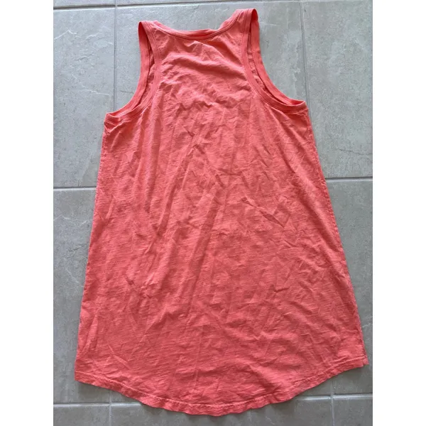 Southern‎ Tide Womens Medium Portia Sun Farer Sleeveless Dress Cotton Orange - Image 4