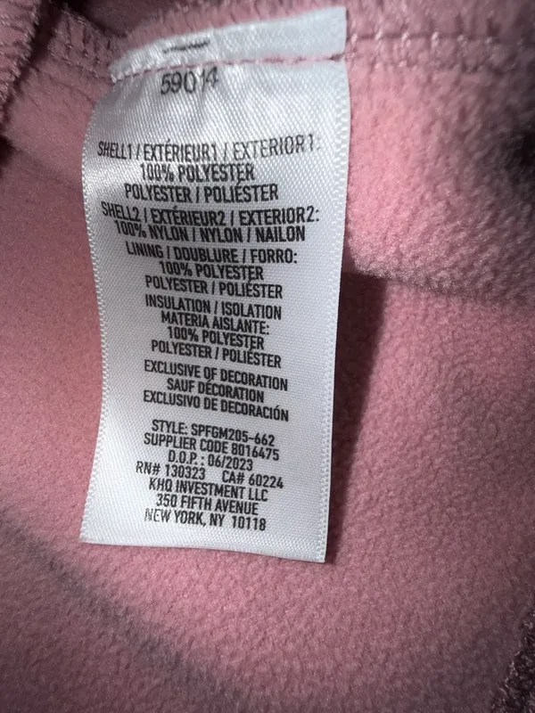 Spyder Women's Nova Full Zip Hybrid Jacket Misty Rose XL - Image 6