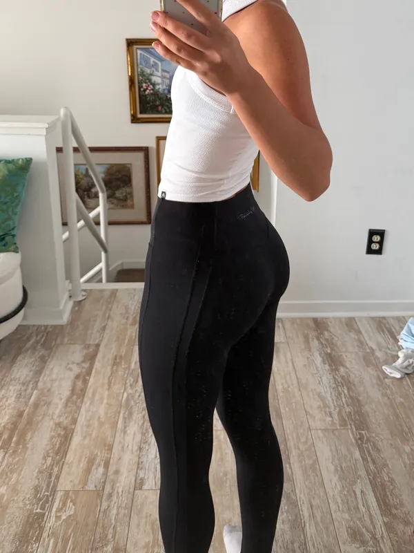 Black Alphalete Leggings - Image 5
