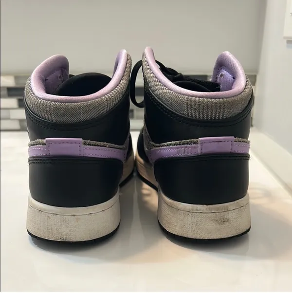 Nike Air Jordan Mid GS 1 Flannel - Image 6