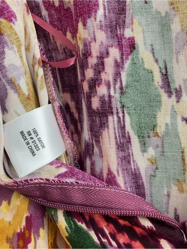 Vince Camuto Boho Ikat Print Maxi Skirt Size L - Image 10