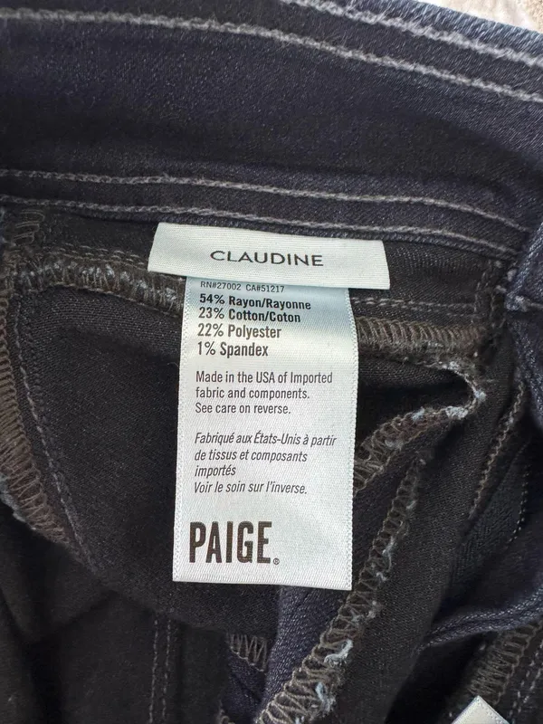 Paige Jeans Claudine High-Rise Ankle Flare - Image 5
