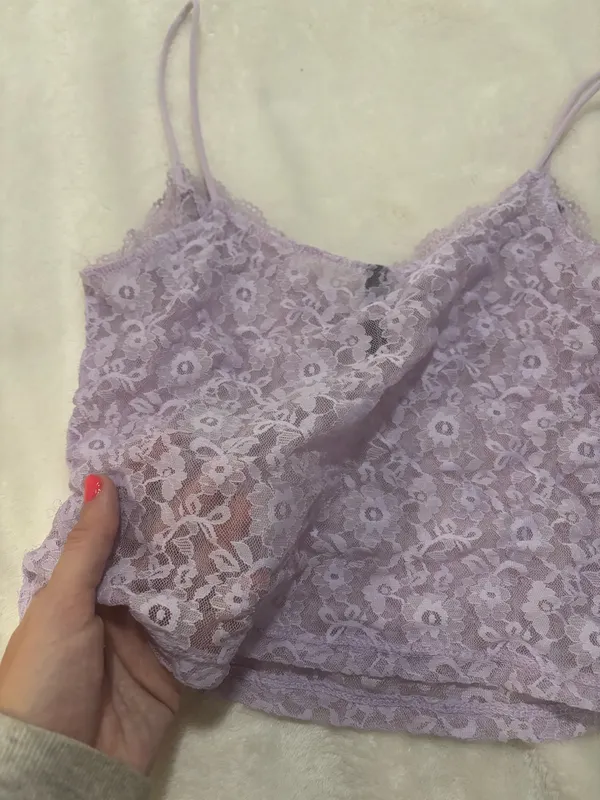 H&M Lace Tank See through - Image 4