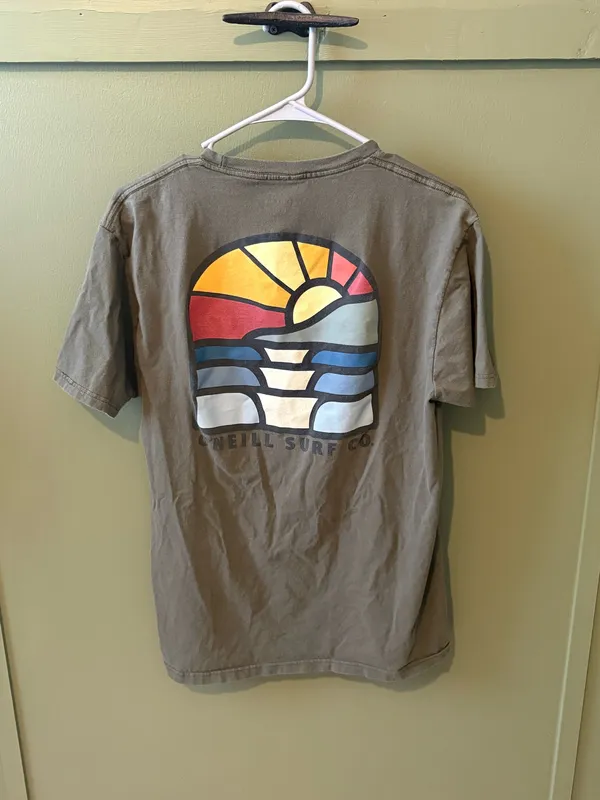 O’Neill Olive Sunset Surf Graphic - Image 5
