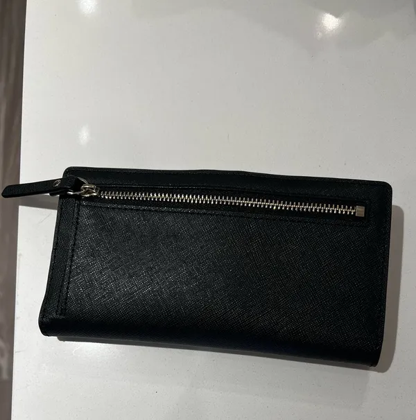 Kate Spade Wallet Leather Black - Image 3