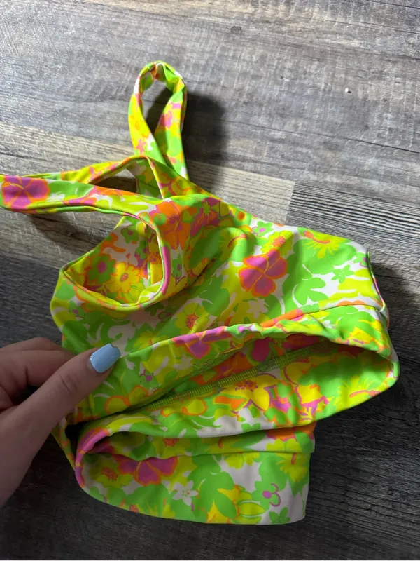 Kulani Kinis Vibrant Floral Bikini Top - Image 5