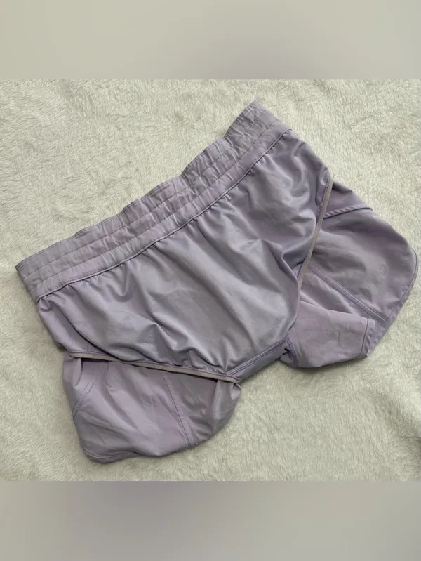 Lululemon High-Rise Lined Shorts - Lilac Smoke - Image 7