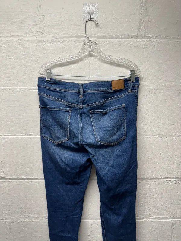American Eagle High Rise Jegging Distressed Jeans - Image 5
