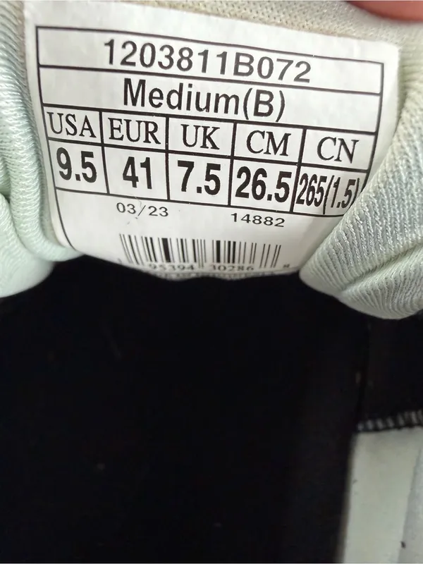 Brooks Adrenaline GTS 23‎ Gray Purple Stability Running Shoes Womens 9.5 Med - Image 2