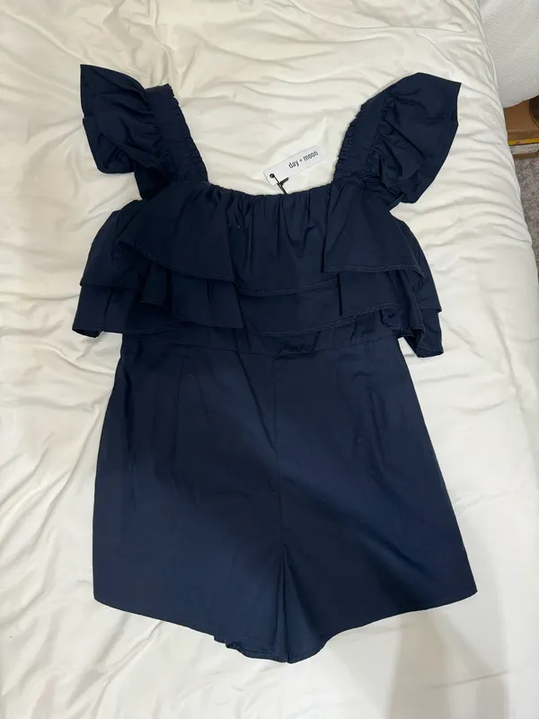 Blue Romper Size M - Image 4
