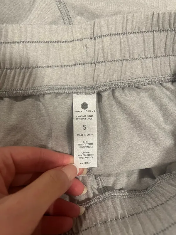 Yogalicious Cationic Jersey Off Duty Shorts - Small - Image 7