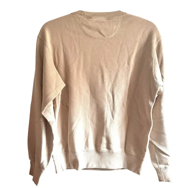 UNIQLO Crewneck Basic Light‎ Sweatshirt Beige X-Small - Image 4