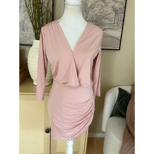 LOVERS‎ + FRIENDS Pink Love Happy Mini Dress Size Small NEW - Image 3