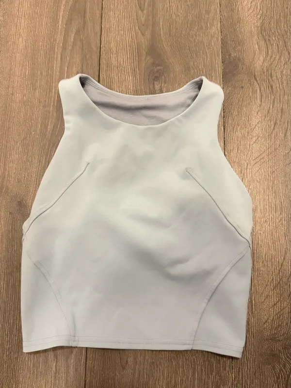Lululemon Wunder Train Racerback Tank Top | Size 4 | Chambray - Image 2