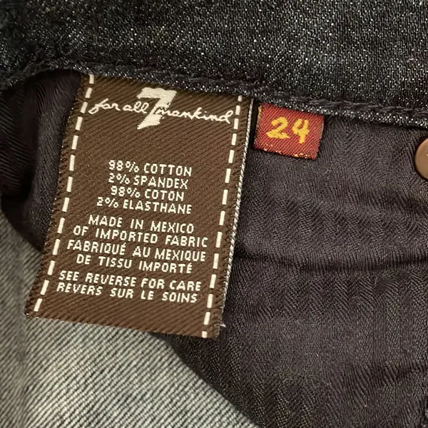 7 for all mankind Roxanne Blue Jeans - Image 3