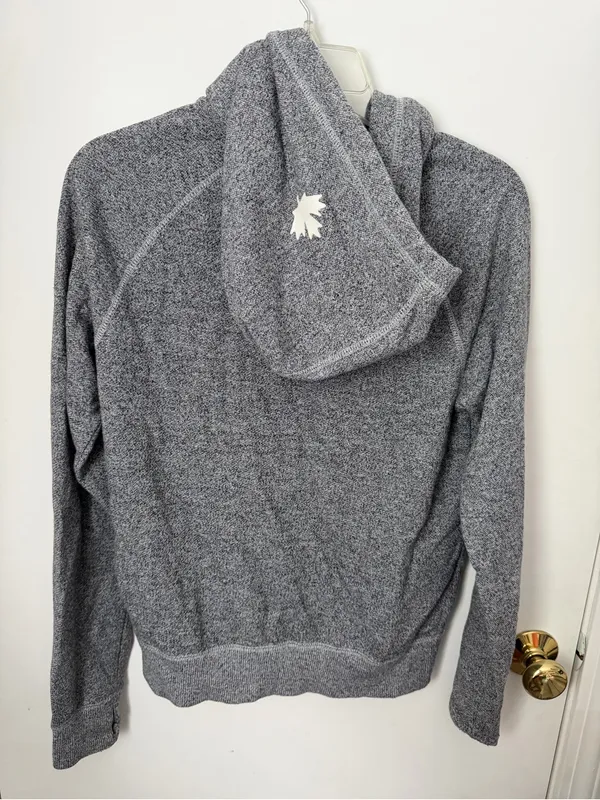 Roots Men's Heather Gray Zip Hoodie Jacket - Image 2