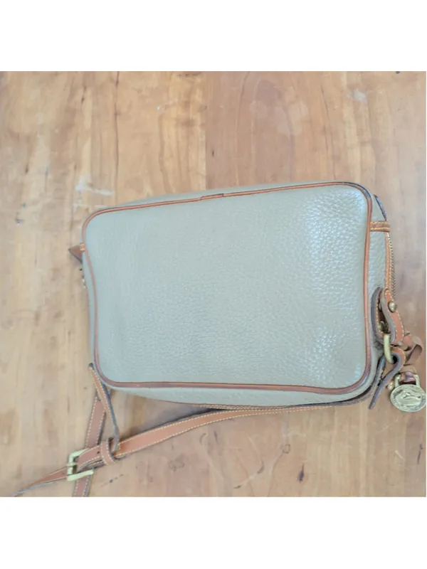 Dooney & Bourke Vintage USA Made Camera Zip Top AWL Bag - Image 7
