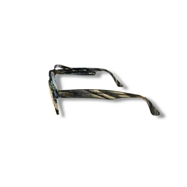 Ray-Ban Eyeglasses‎ Frames RB53595839 Blue Tortoise Shell Oval 51-19-145 - Image 3
