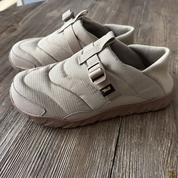 Teva womens 7 ReEmber Camp Slip On Shoes outdoor hiking walking tan brown NEW - Image 3