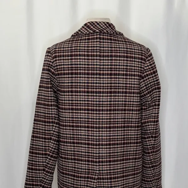 ABERCROMBIE & FITCH Heavyweight Wool Blend Blazer Coat Preppy Academia Small - Image 10