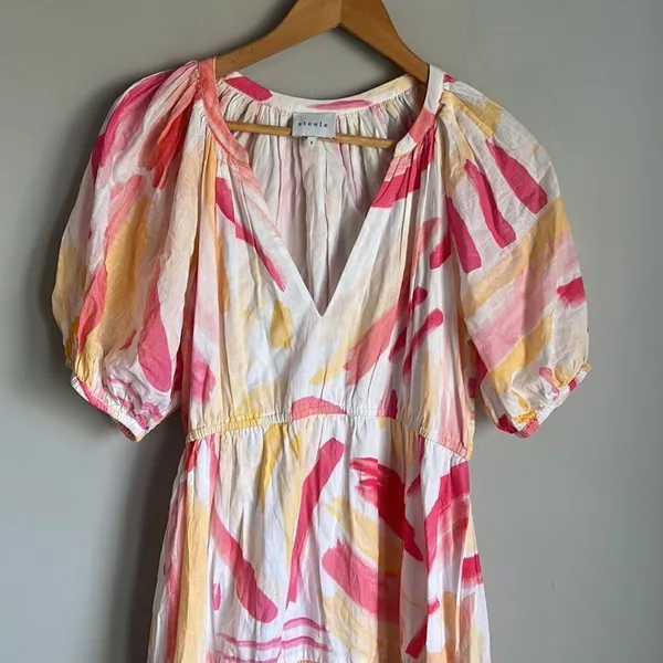 Anthropologie Steele Nakana Dress In Carnival Print - Image 6
