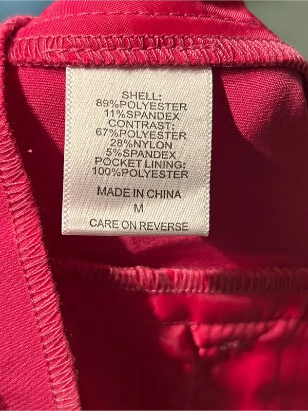New York & Company Hot Pink Tie Waist Cropped Pants Size Medium - Image 8
