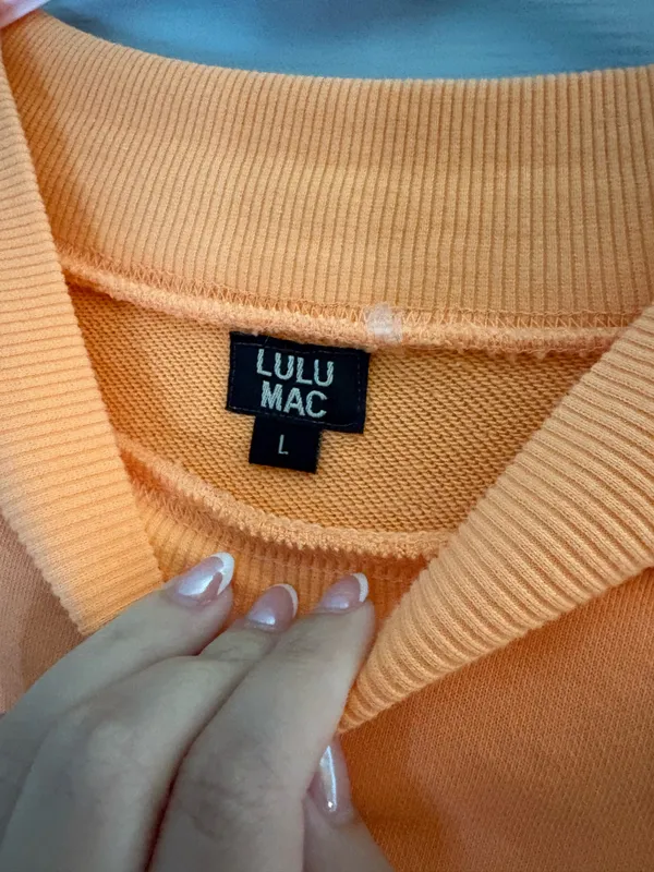 Lulumac mockneck Orange Size L - Image 2