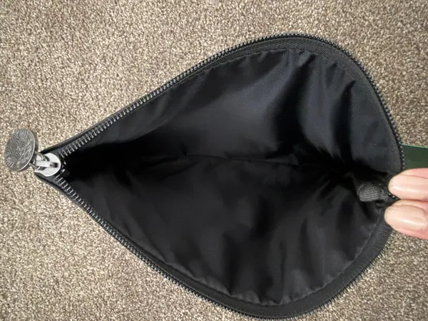 Starbucks Black Pouch with Green Logo Strap and White Lettering - Image 4