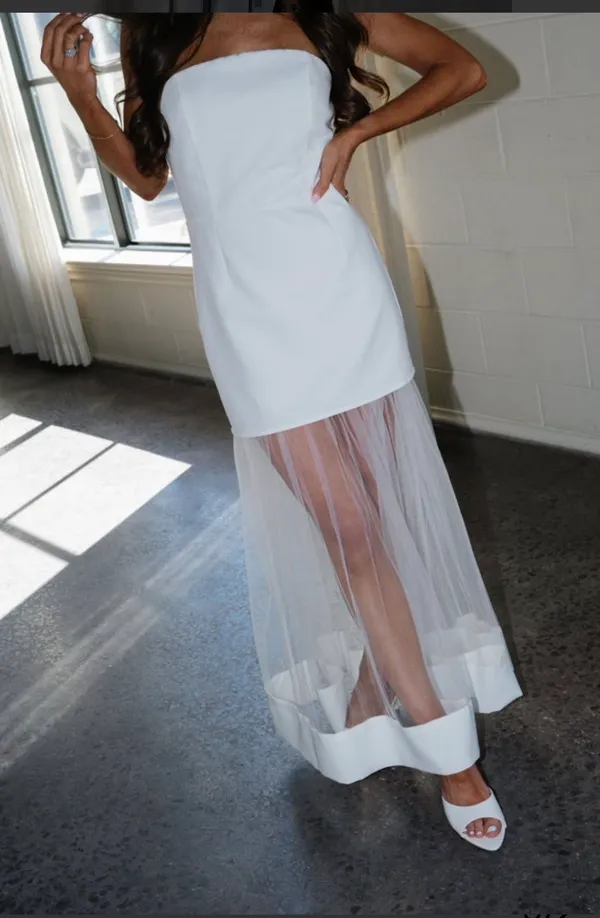 These Three Boutique Dress White - Image 2