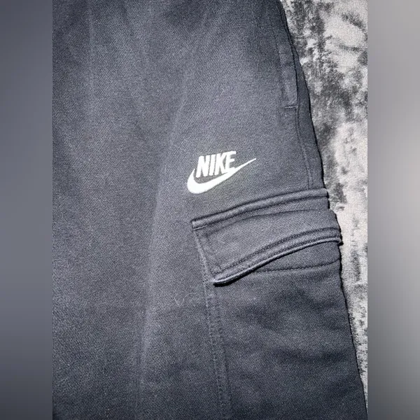 Nike Jogger Cargo Sweatpants in Black Size Small - Image 4