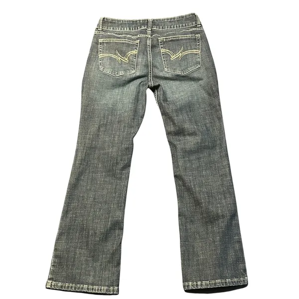 Wrangler Bootcut Jeans Womens 7x30 Dark Wash Stretch Denim 1009MWZDO - Image 9