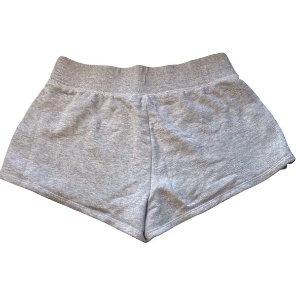 Aerie Lace-Up Sweat Shorts – Light Gray, Size M excellent condition - Image 7