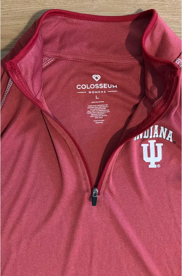 Indiana University Colosseum Quarter-Zip Top Jacket - Image 4