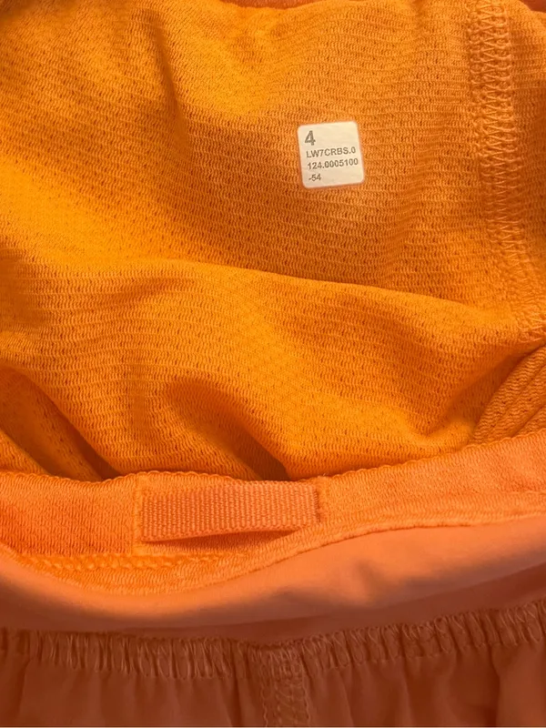 Lululemon Fast and Free Reflective High-Rise Classic-Fit Short 3" Coral Kiss - Image 5