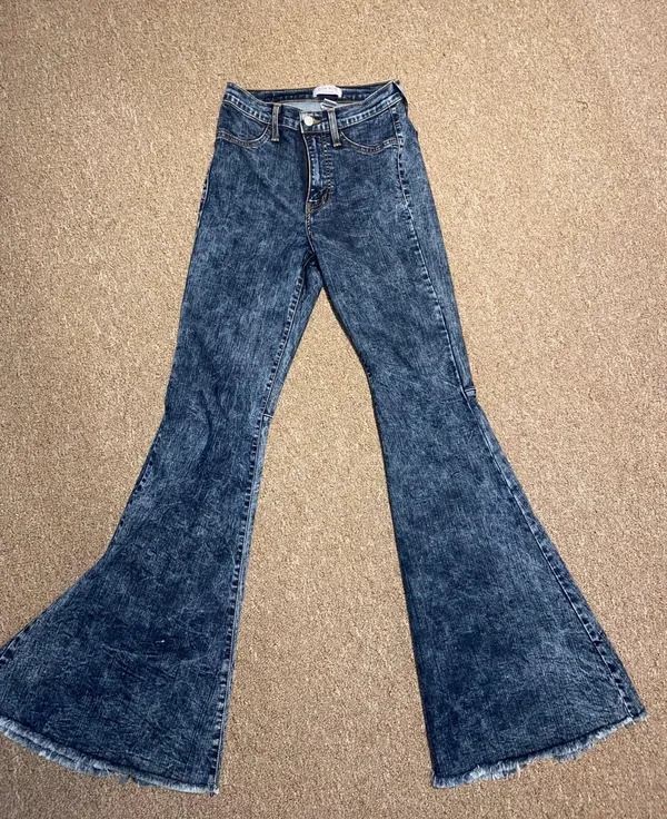 Judy Blue Boutique Acid Wash Bell Bottoms - Image 4